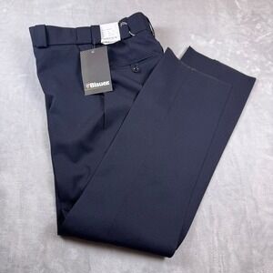 Blauer 8650WT Womens Dark Navy 4-Pocket Polyester Trousers Uniform Pants 08 REG
